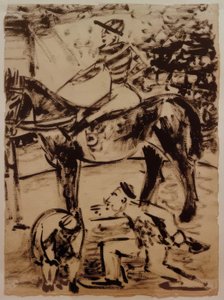 V manéži od Max Pechstein