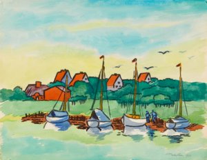 Ráno od Max Pechstein