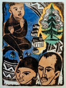 Vánoce  od Max Pechstein
