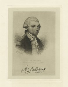 Joseph Galloway, člen kongresu 1774, c.1885 od Max Rosenthal