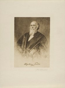 Portrét soudce Stephena Fielda od Max Rosenthal