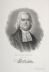 Rev. Thomas Barton. od Max Rosenthal