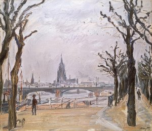 Pohled na Frankfurt. 1911