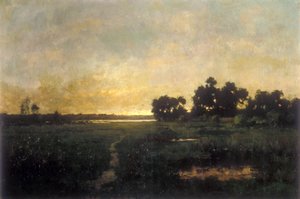Potomac Flats (olej na plátně)