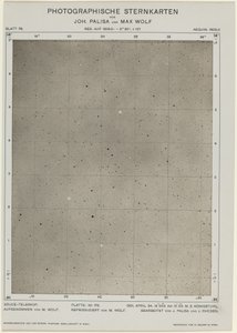 Photographic Star Charts (24. dubna 1901) od Max Wolf and Joh. Palisa