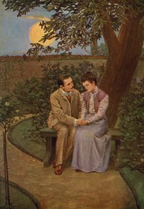 Ilustrace pro Jane Eyre od Charlotte Bronte (barevné lito)