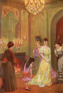 Ilustrace pro Jane Eyre od Charlotte Bronte (barevné lito)