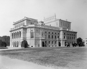 Městské divadlo, Nižnij Novgorod, Rusko, 1896.