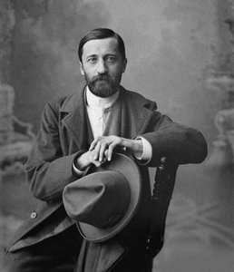 Portrét Dmitrije Merezhkovského od Maxim Petrovich Dmitriev