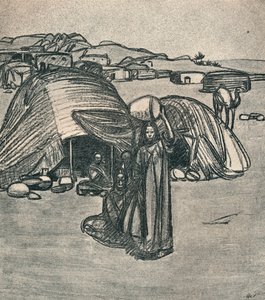 U bran pouště, c1920, 1923