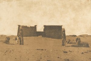 Dromos du Temple de Sébona, 3. dubna 1850. od Maxime Du Camp