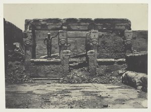 Velký chrám Dendera (Teutyres), Horní Egypt od Maxime Du Camp