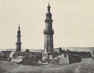 Horní Egypt. Girgeh. Mešita Ali-Bey, 1850. od Maxime Du Camp