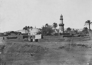 Horní Egypt: Mešita a hrobka Mourad Bey, c1850 od Maxime Du Camp