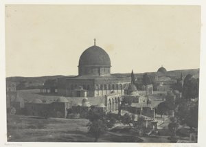 Jeruzalém, Omarova mešita; Palestina od Maxime Du Camp