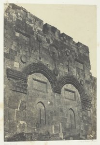 Jeruzalém, Zlatá brána (Bab-El-Daharieh); Palestina od Maxime Du Camp