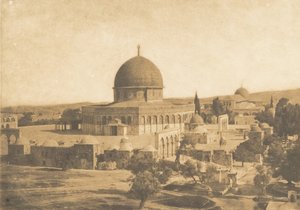 Omarova mešita, Jeruzalém, srpen 1850. od Maxime Du Camp