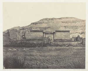 Medinet-Habou, Celkový pohled na Rines, Théby