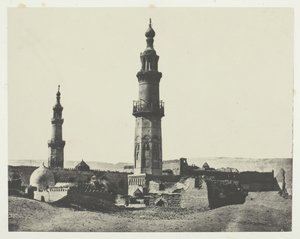 Mešita Aly-Bey, Girgeh, Horní Egypt, 184951, vytištěno 1852. od Maxime Du Camp