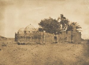 Hrobka Hadji-Abdallah-el-Marabout, v Hermentu, 1849-50. od Maxime Du Camp