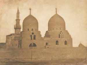 Hrobka sultána El-Gouryho, v Káhiře, prosinec 1849-leden 1850. od Maxime Du Camp