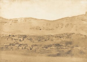 Pohled na vesnici Garara, 1850. od Maxime Du Camp