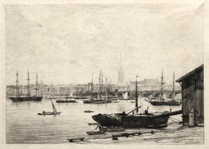 Bordeaux, 1866. od Maxime Lalanne