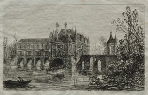 Zámek Chenonceau od Maxime Lalanne