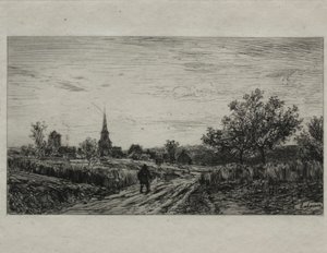 Krajina, večer (návrat domů) od Maxime Lalanne