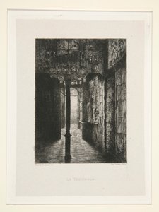 Vestibul, pl. 3 z apartmá At Victor Hugo (Victor Hugo). od Maxime Lalanne