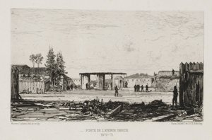Dveře Avenue Uhrich od Maxime Lalanne