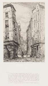 Rue des Marmousets (Stará Paříž) od Maxime Lalanne
