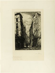 Rue des Marmousets od Maxime Lalanne