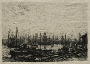 Přístav Bordeaux.