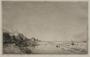 Pohled z Port of Dives. od Maxime Lalanne