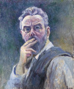 Autoportrét s cigaretou, c. 1905. od Maximilien Luce