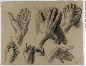 Studie pro Mazas od Maximilien Luce