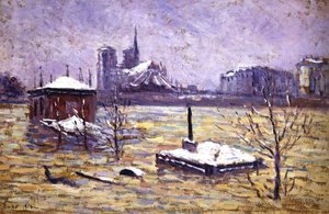 Povodeň od Maximilien Luce