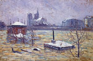 Potopa, 1910 od Maximilien Luce