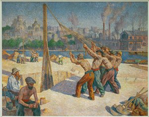 Hromotluci (olej na plátně) od Maximilien Luce