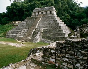 Chrám nápisů od Mayan
