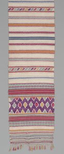 Obřadní tkanina, cca 1905-35 (bavlna a hedvábí) od Mayan Mayan