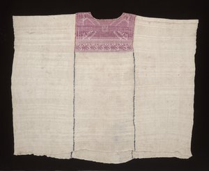 Cofradia huipil, pravděpodobně kolem roku 1875 (bavlna, hedvábí) od Mayan Mayan
