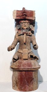 Kadidlo, z Copan, Honduras, Střední Amerika, pozdní klasické období (600-900 nl) (terakota) od Mayan Mayan