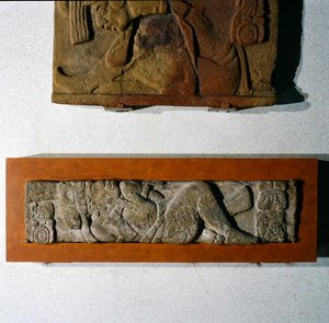 Překlad 27 z Toniny, Chiapas, Mexiko, pozdní klasické období (600-900 n. l.) (kámen) od Mayan Mayan
