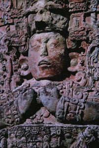 Stéla v Grand Plaza (kámen) (detail 231827) od Mayan Mayan