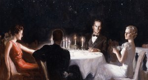 Večeře pod hvězdami od McClelland Barclay