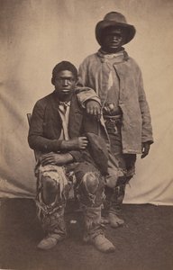Naši skauti a průvodci v roce 1863 v Baton Rouge, Louisiana, 1863. od McPherson and Oliver.