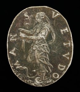 Jemnost stojící na hadovi [reverzní]. od Medallist T.R.