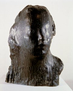 "Ecco Puer" (dětský tisk. Portrét Alfreda Monda ve věku šesti let) od Medardo Rosso